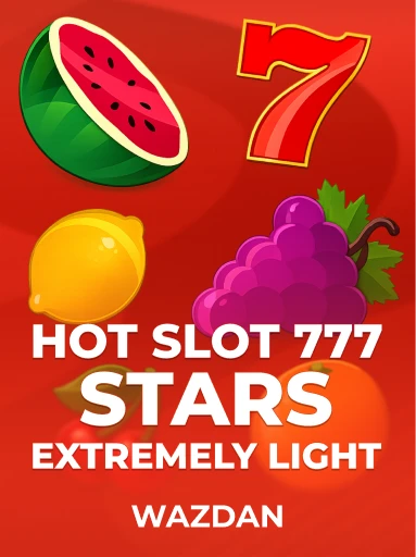 Play Hot Slot: 777 Stars Extremely Light Slot by VoltEnt (Wazdan)