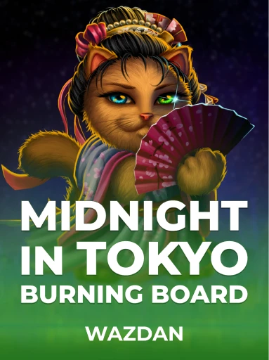 Play Midnight in Tokyo Burning Board Slot by VoltEnt (Wazdan)