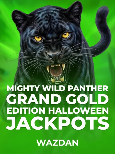 Play Mighty Wild: Panther Grand Gold Edition Halloween Jackpots Slot by VoltEnt (Wazdan)