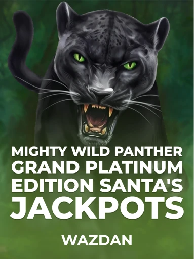 Play Mighty Wild: Panther Grand Platinum Edition Santa's Jackpots Slot by VoltEnt (Wazdan)