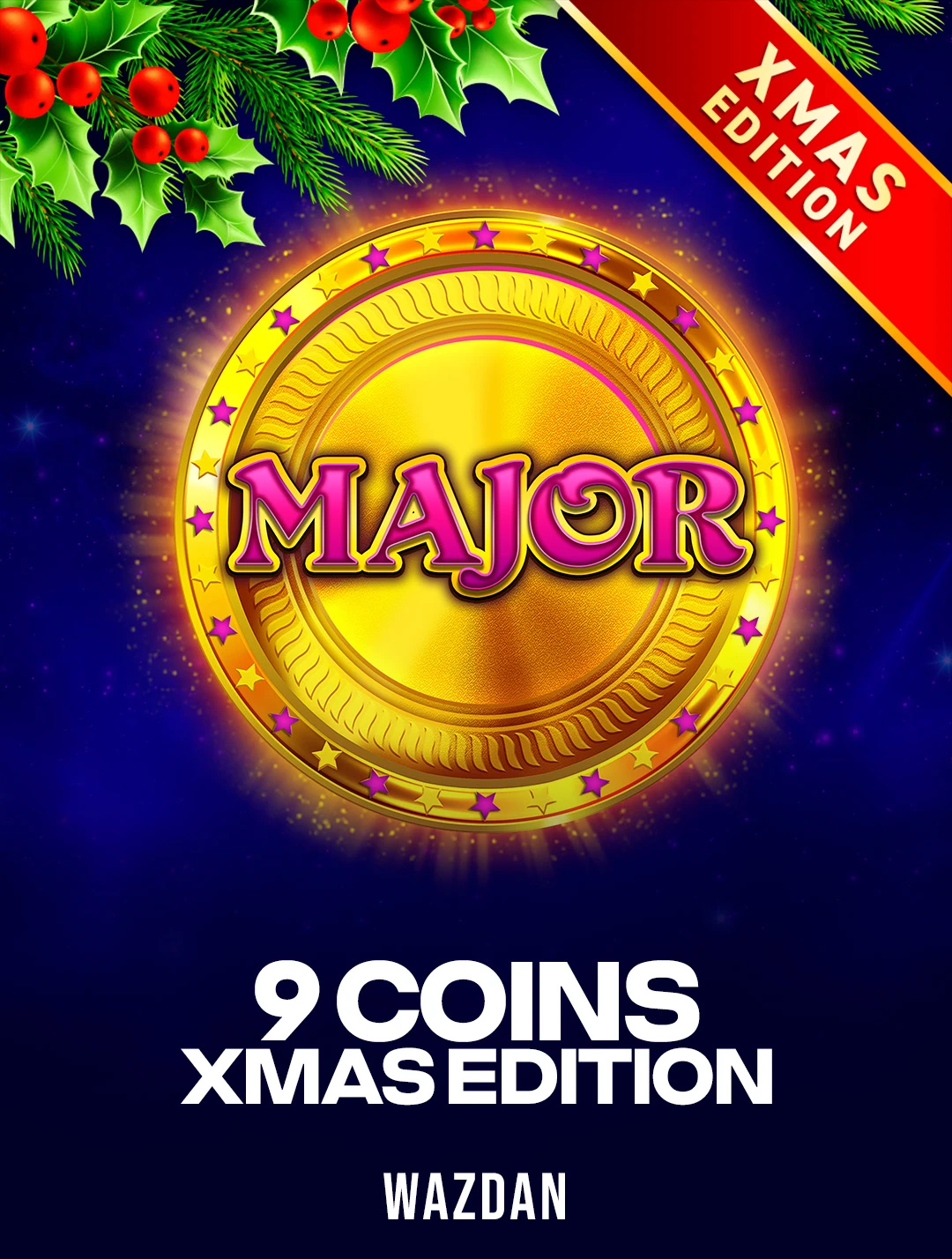 Jogue 9 Coins Xmas Edition da Wazdan