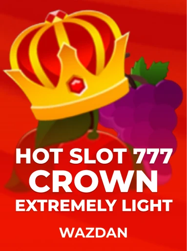 Play Hot Slot: 777 Crown Extremely Light Slot by Wazdan